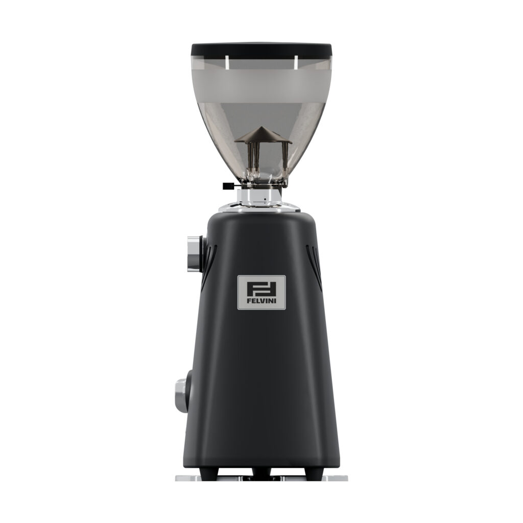 Felvini Grande JX-680P 74 mm Tartılı Espresso Kahve Değirmeni — Siyah · Görsel 3